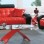 Living Space Ideas with Red Leather Living Room Furniture